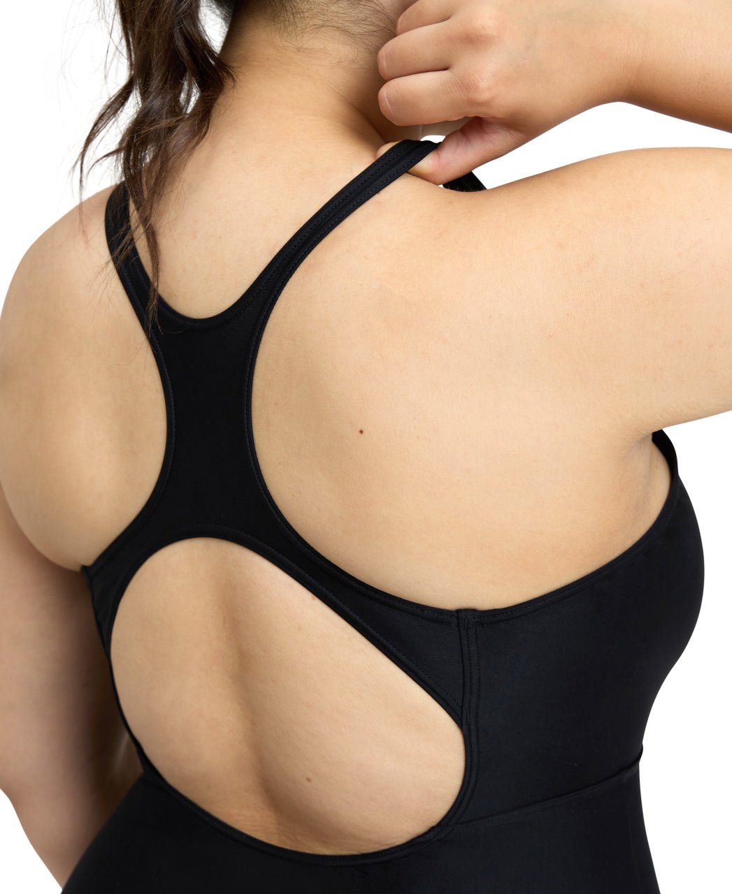 Solid Control Pro - Back Plus naisten uimapuku, mustaArena