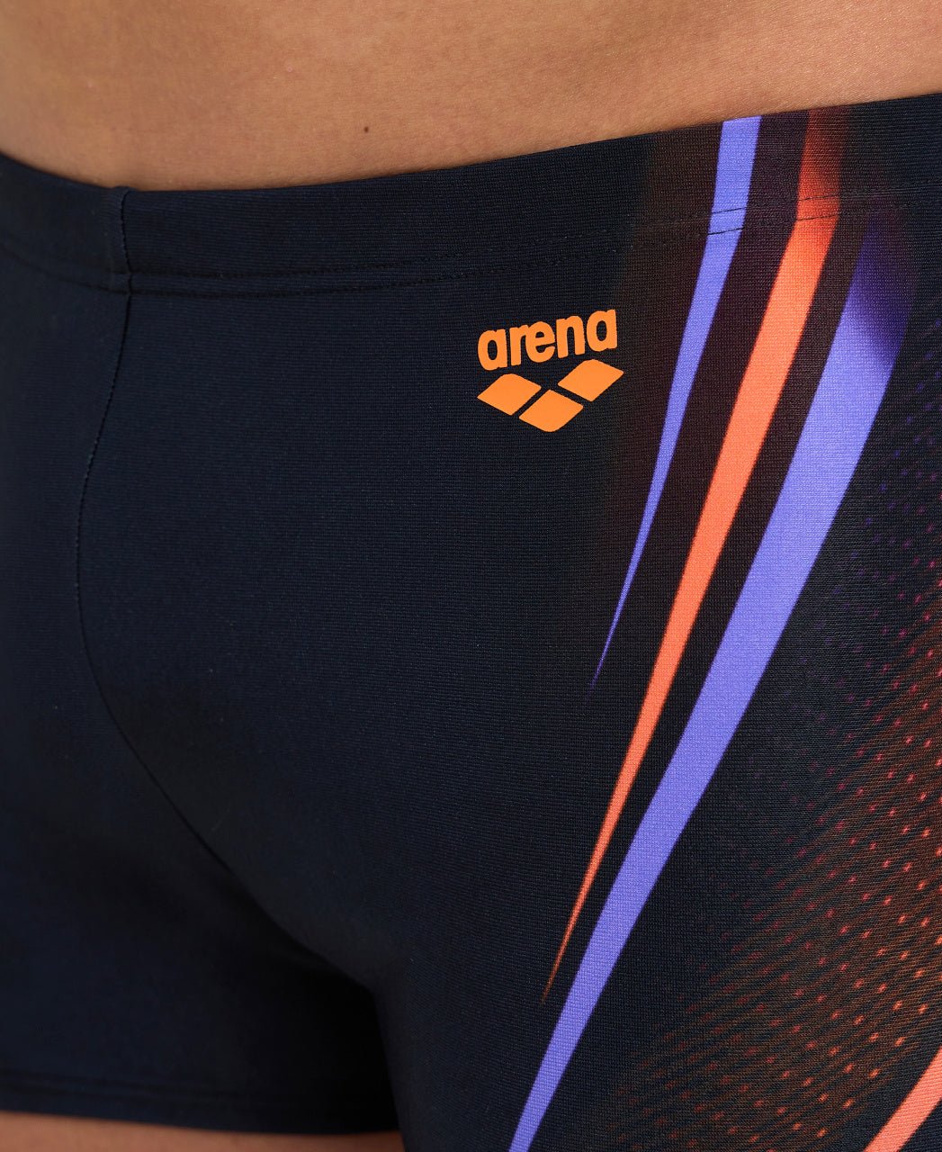 Spikes Swim Short miesten uimahousut, mustaArena