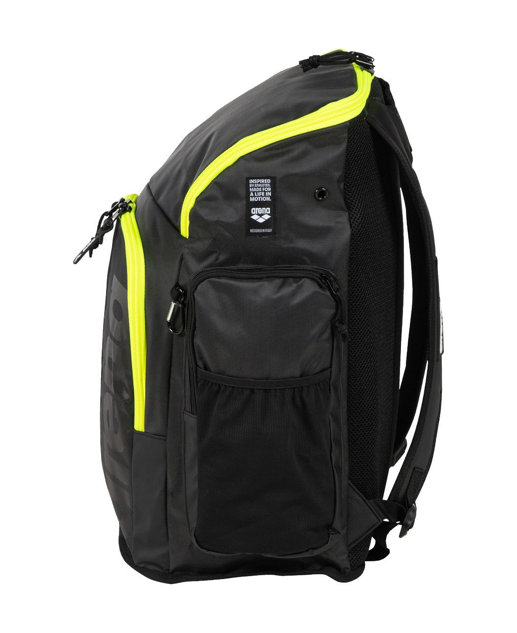 Spiky III Backpack 45 reppu, musta - keltainenArena