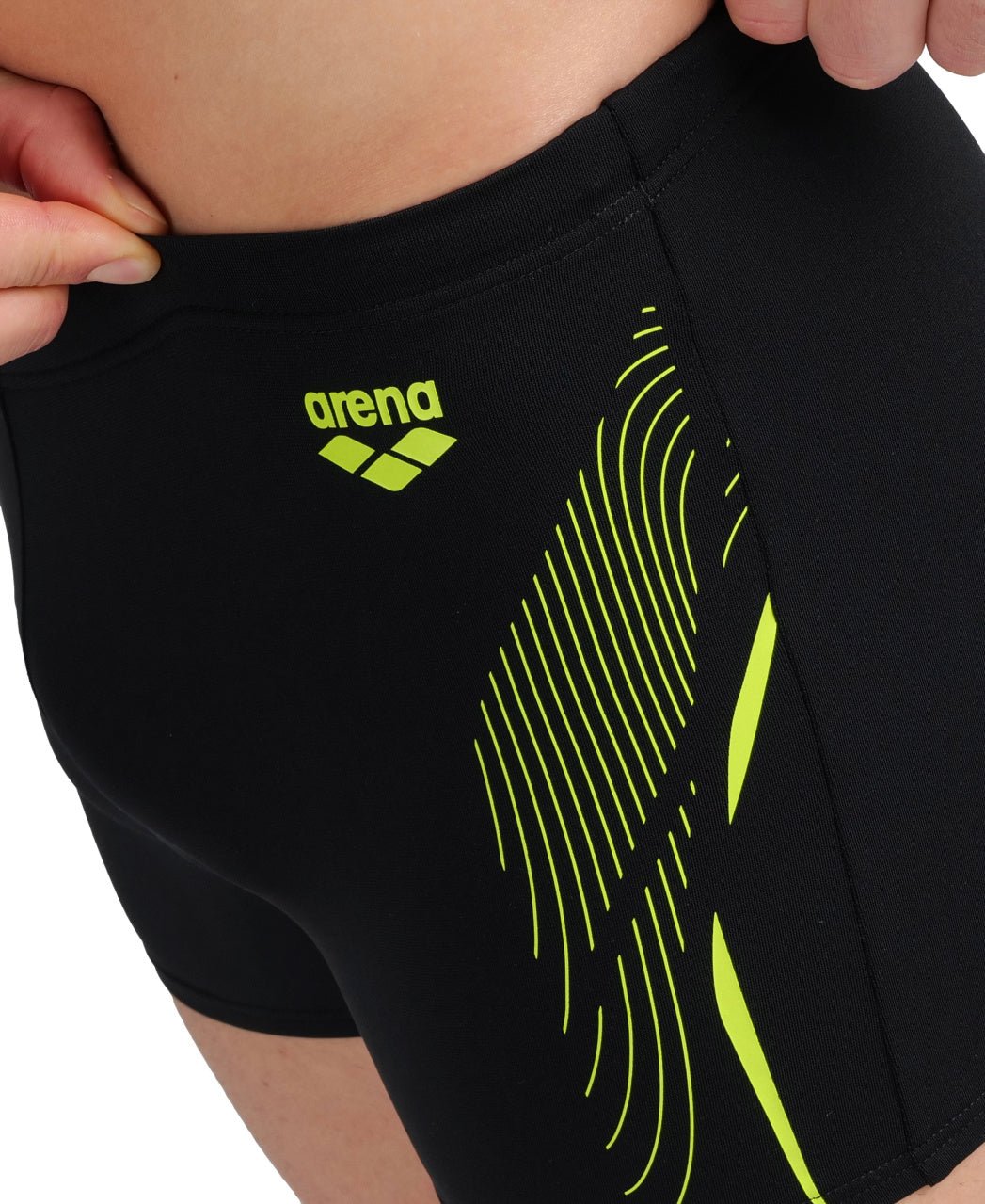 Swim Short Graphic miesten uimahousut, mustaArena