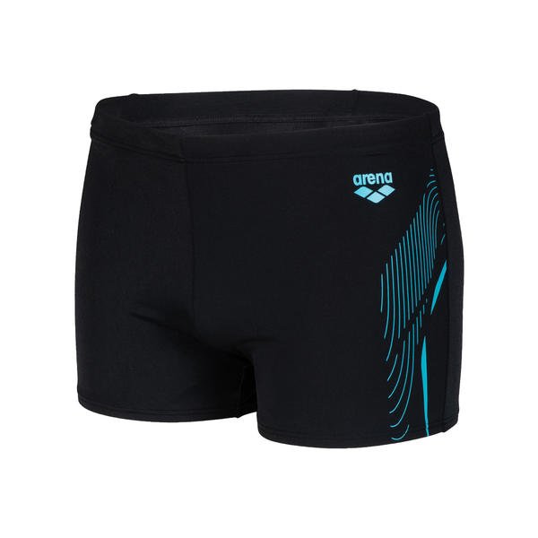 Swim Short Graphic miesten uimahousut, sini - mustaArena