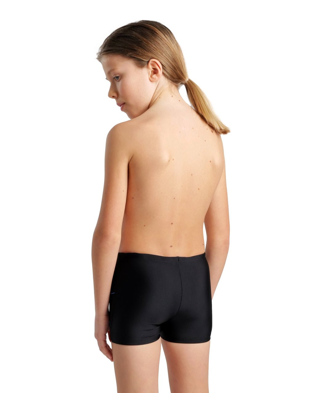Swim Short Logo poikien uimahousut, musta - turkoosiArena