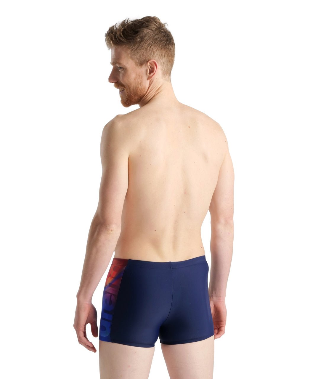 Swim Short Placement miesten uimahousut, sini - oranssiArena