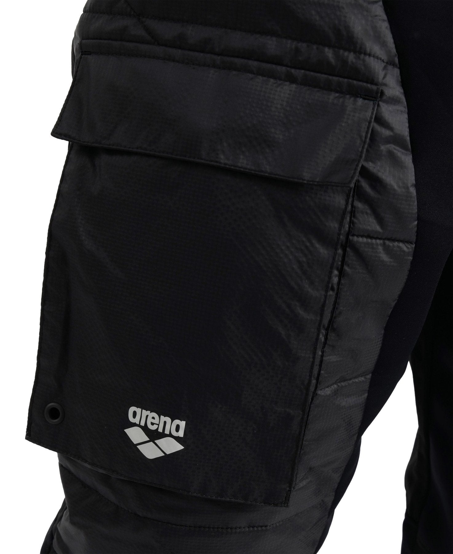 Team Half - Quilted Pant housut, mustaArena