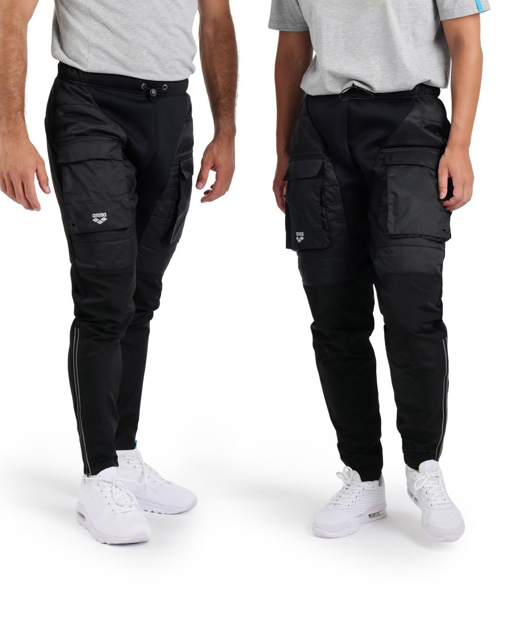 Team Half - Quilted Pant housut, mustaArena