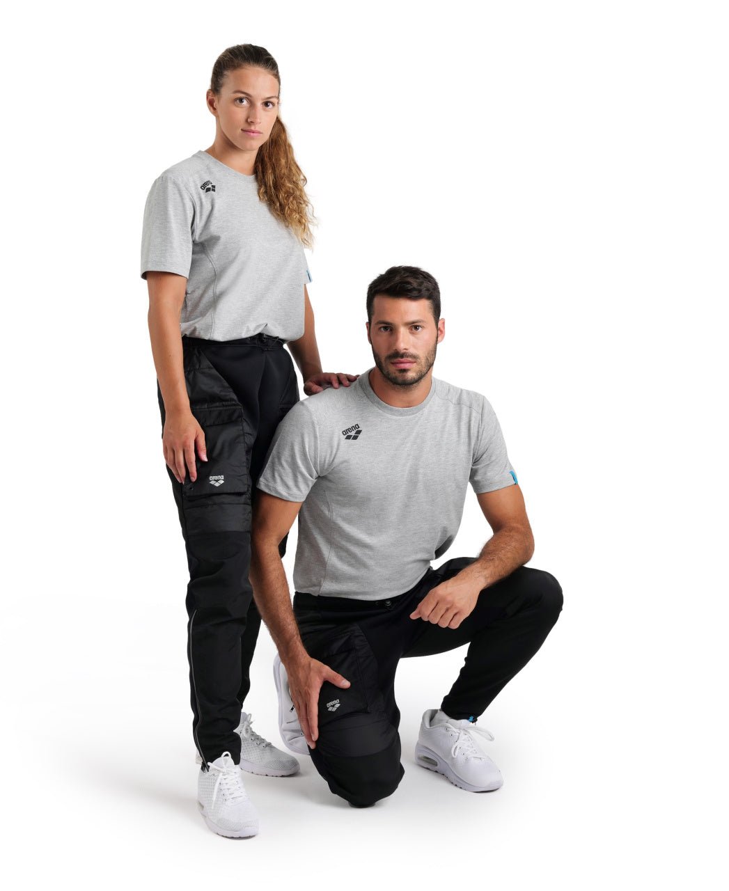 Team Half - Quilted Pant housut, mustaArena