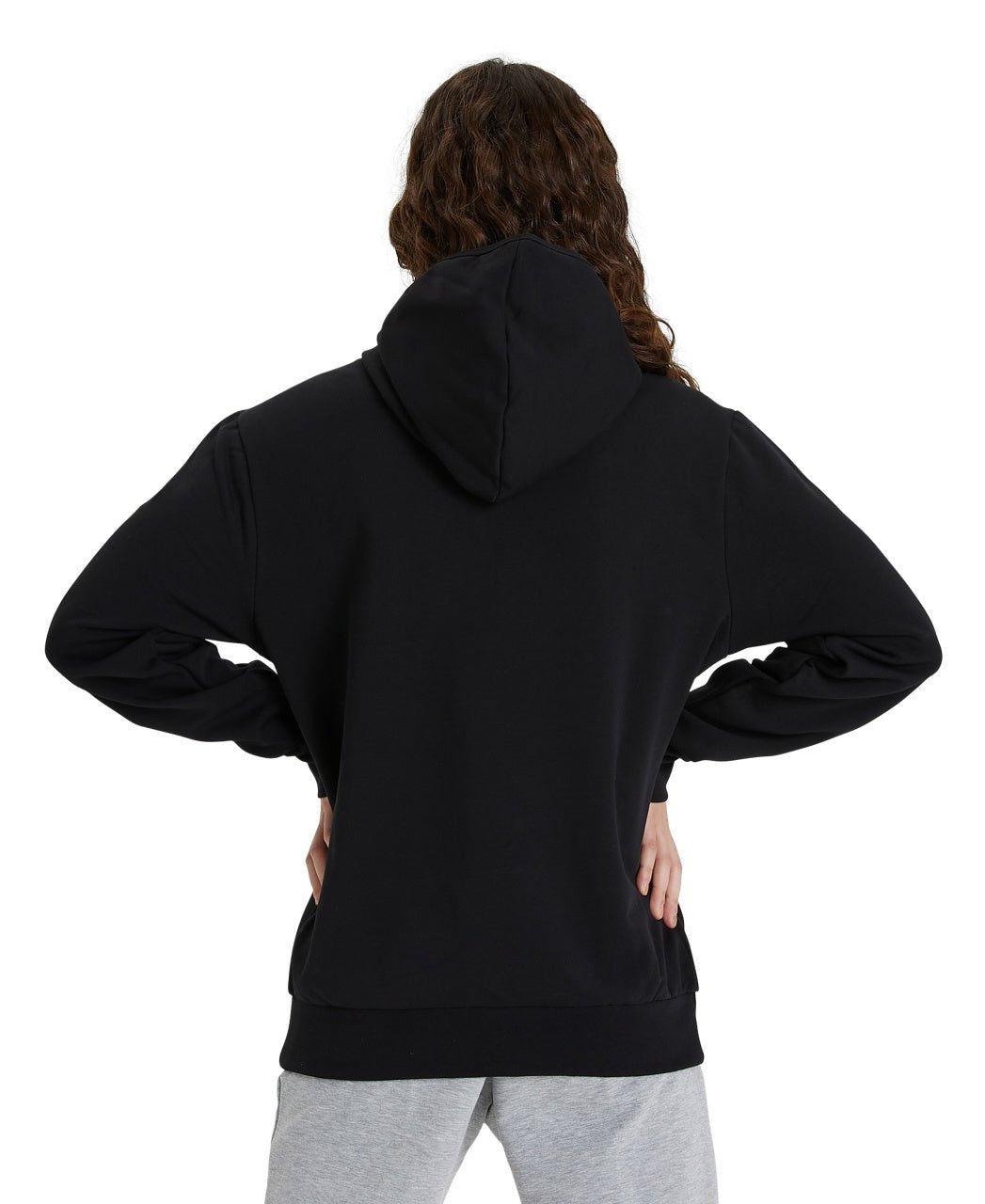 Team Hooded Jacket Panel vetoketjullinen huppari, mustaArena