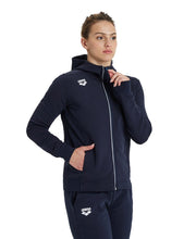 Team Hooded Panel naisten takki, tummansininenArena