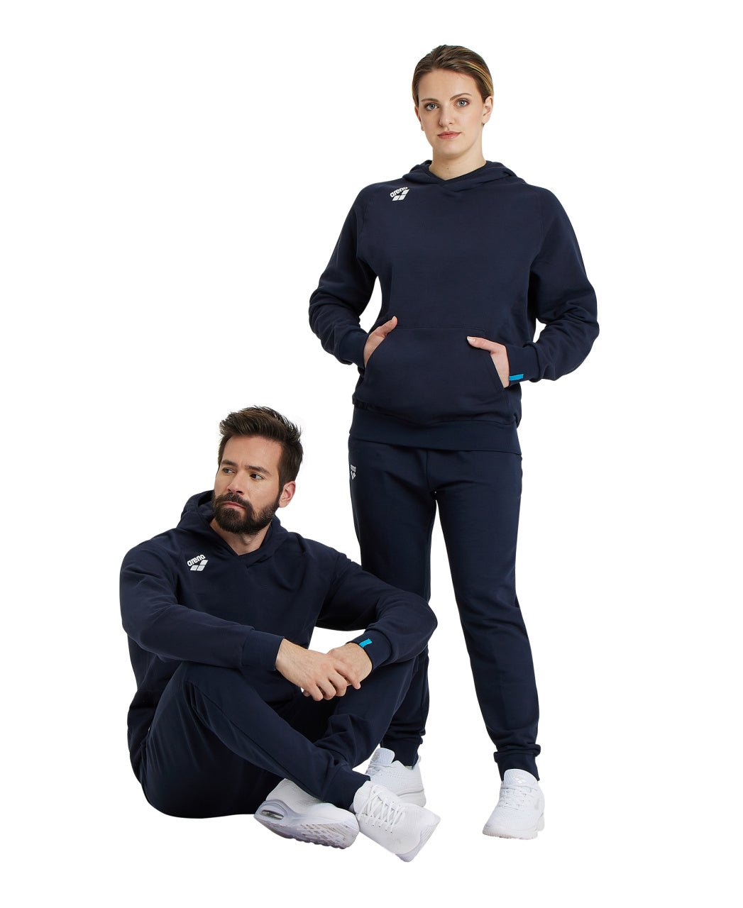 Team Hooded Sweat huppari, tummansininenArena