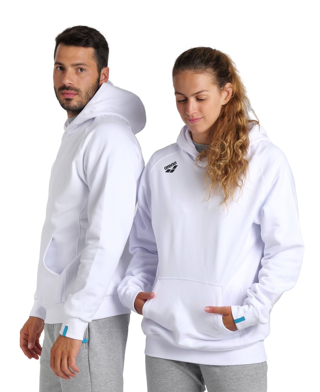 Team Hooded Sweat Panel, valkoinenArena