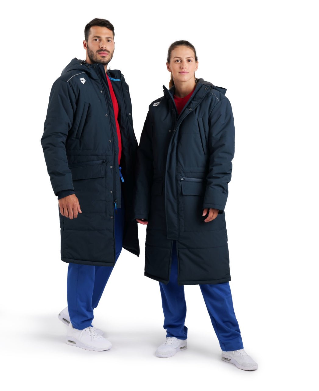 Team Parka Solid parkatakki, tummansininenArena