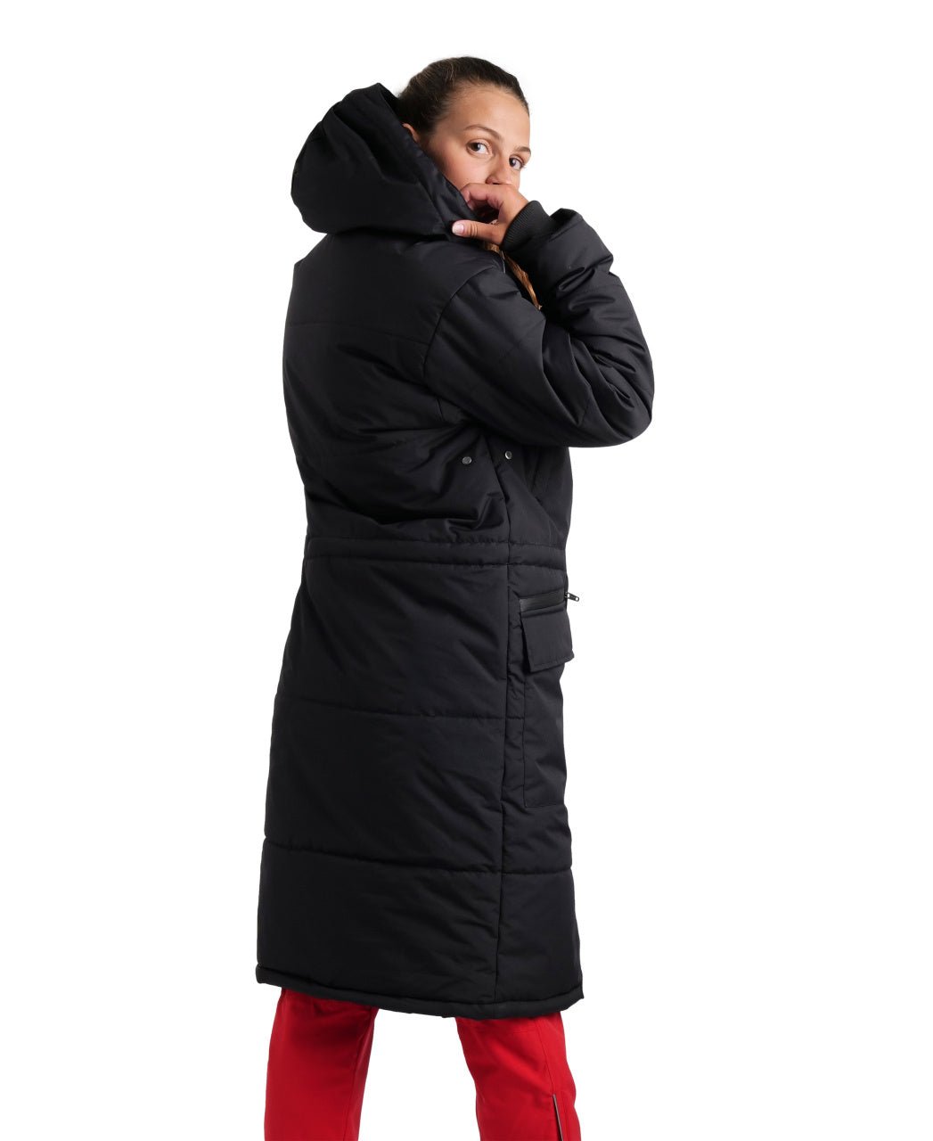 Team Parka Solid takki, mustaArena