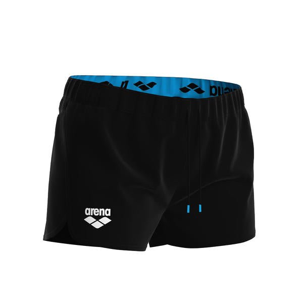 Team Short Solid naisten shortsit, mustaArena