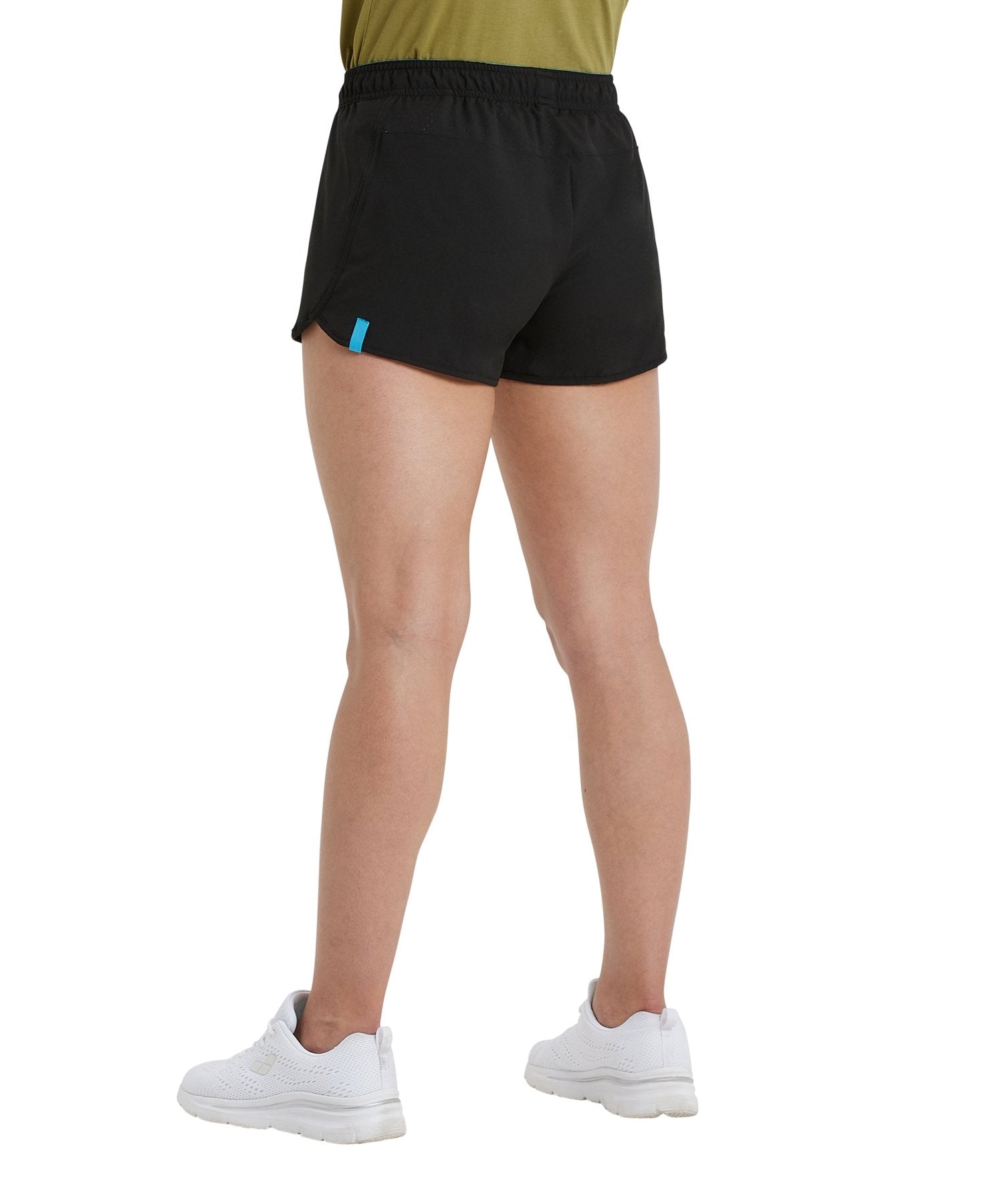 Team Short Solid naisten shortsit, mustaArena