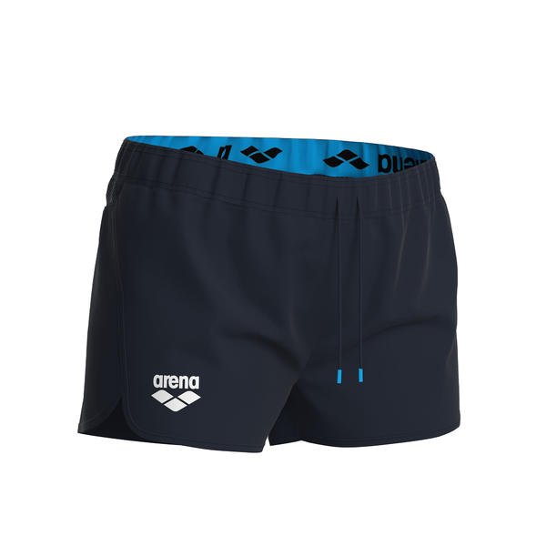 Team Short Solid naisten shortsit, tummansininenArena