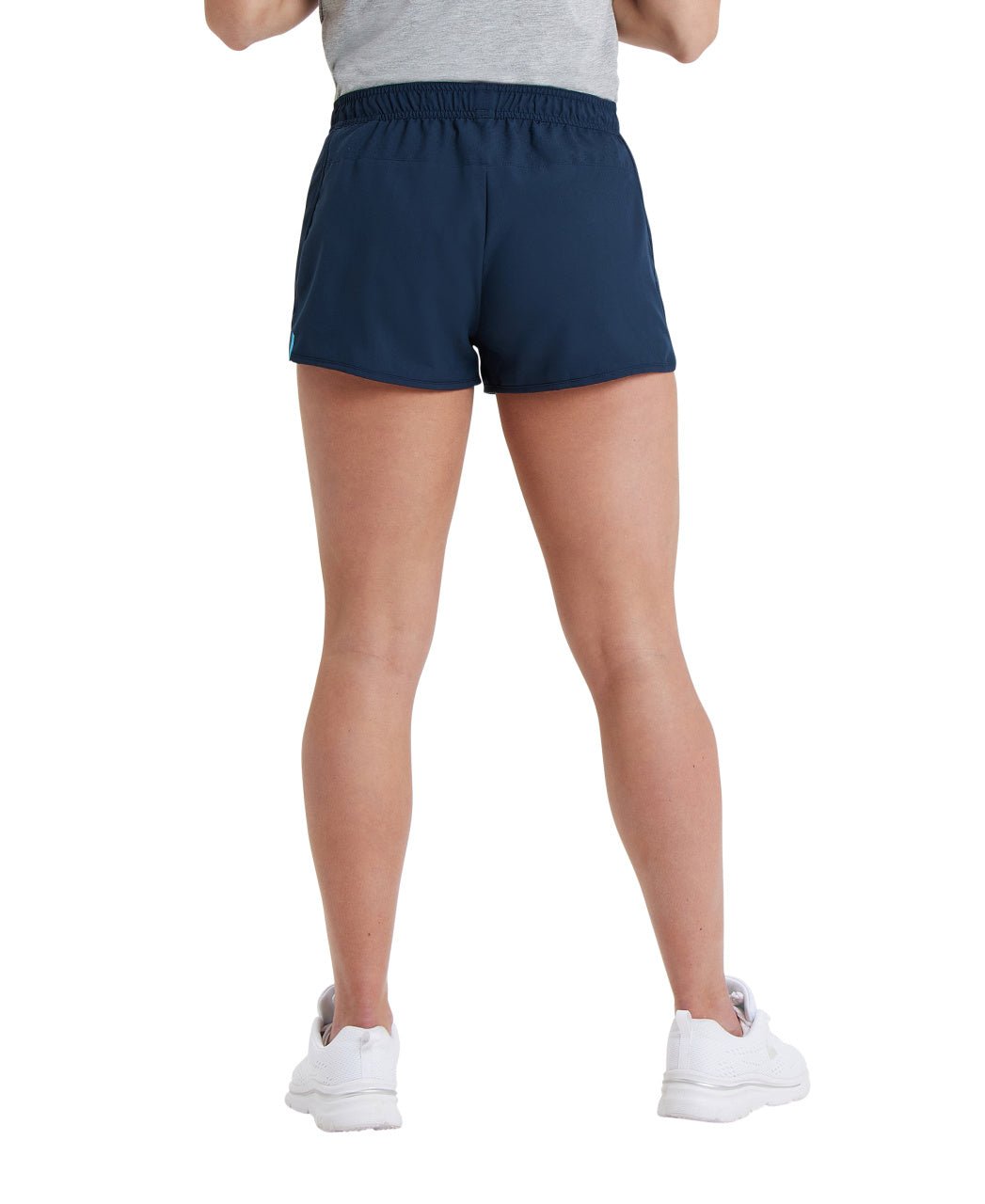 Team Short Solid naisten shortsit, tummansininenArena