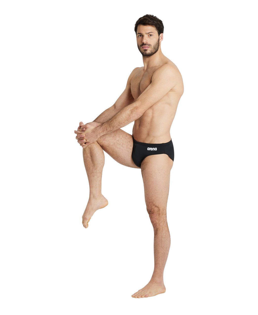 Team Swim Briefs Solid miesten uimahousut, mustaArena