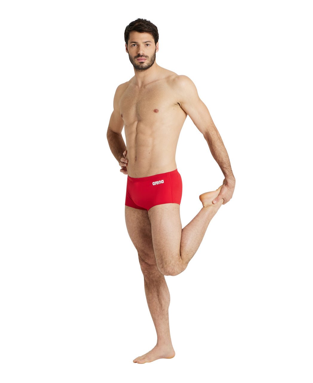 Team Swim Low Waist Short miesten uimahousut, punainenArena
