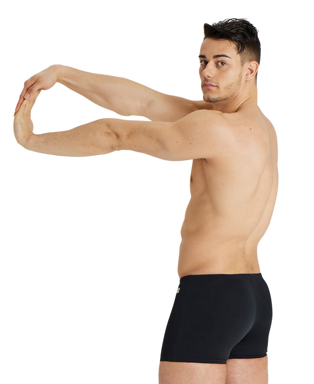 Team Swim Short Solid miesten uimahousut, mustaArena