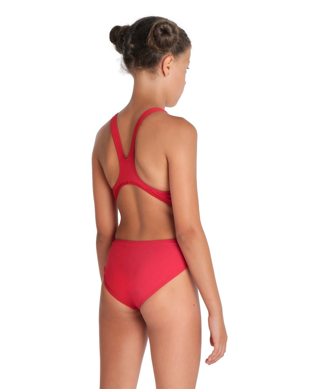 Team Swim Tech Solid tyttöjen uimapuku, punainenArena