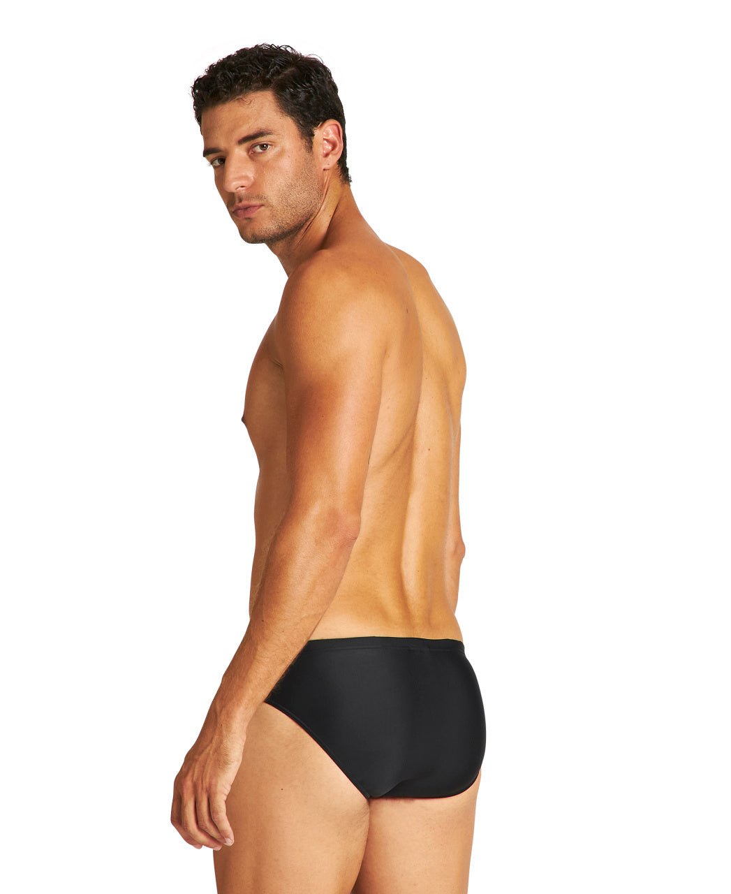 Threefold Brief miesten uimahousut, mustaArena