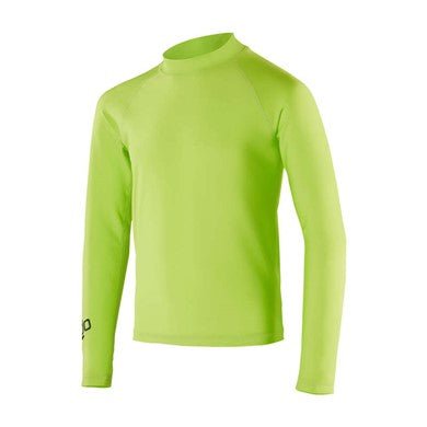 Unisex Rash Top lasten pitkähihainen UV - paita, limeSpeedo