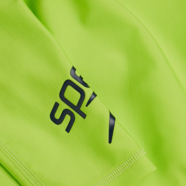 Unisex Rash Top lasten pitkähihainen UV - paita, limeSpeedo