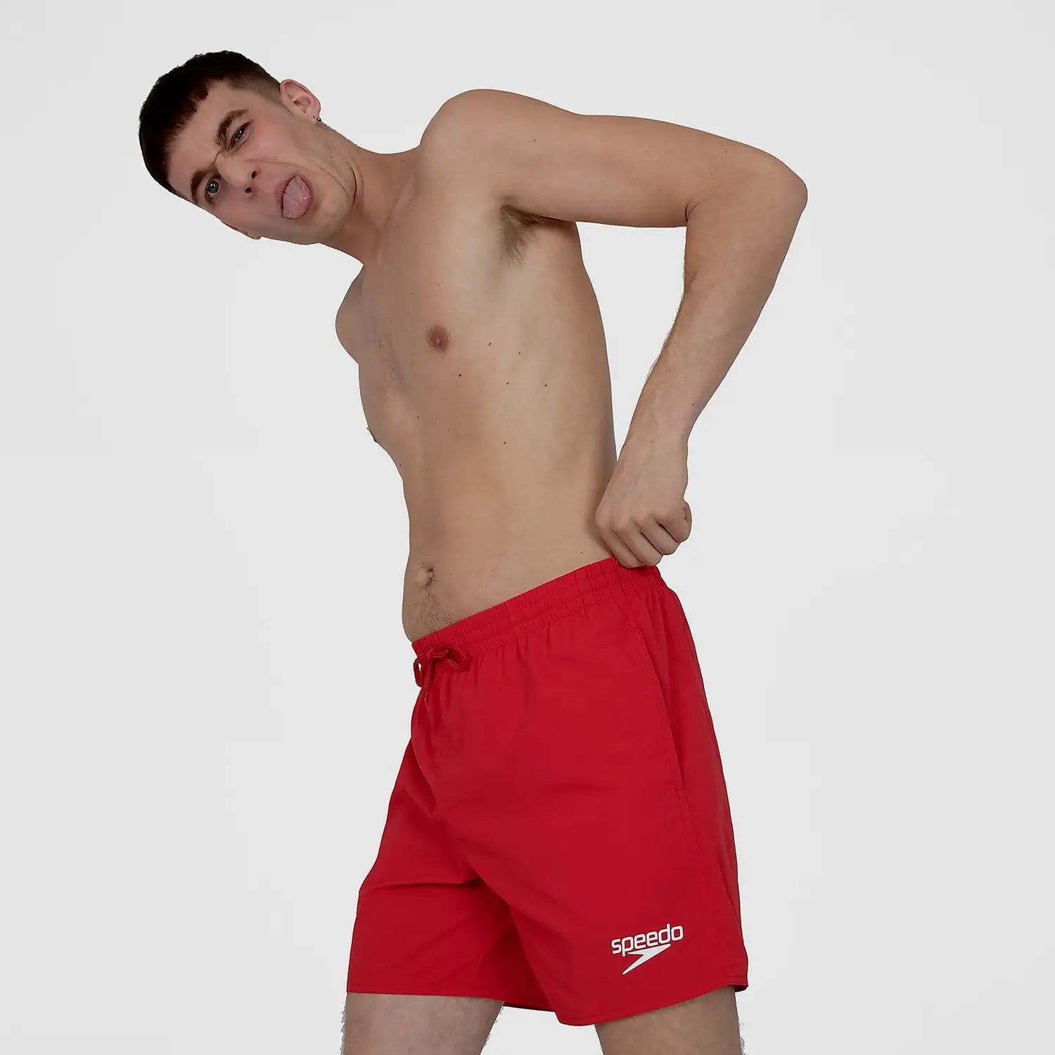 Watershort Essentials 16" miesten uimashortsit, punainenSpeedo