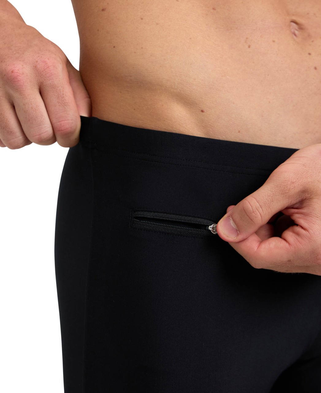 Zip Swim Short miesten uimahousut, mustaArena
